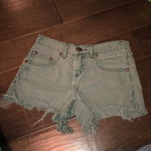 Free People Denim Shorts!